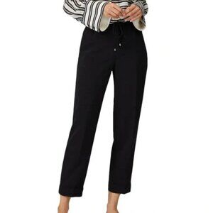 NWT Club Monaco Black Tie Waist Pants Size 0